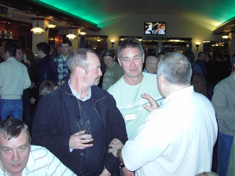 Dave Moore, Mike Norris and Roger Curran